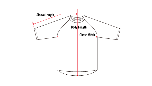 T-shirts (raglan sleeves)