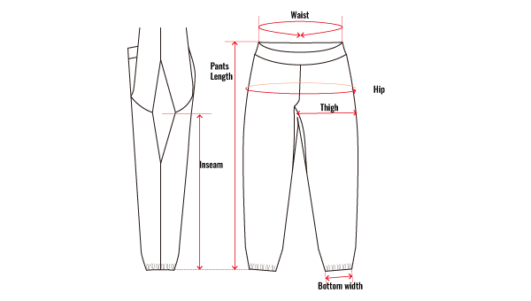 Bottoms (with gusset)