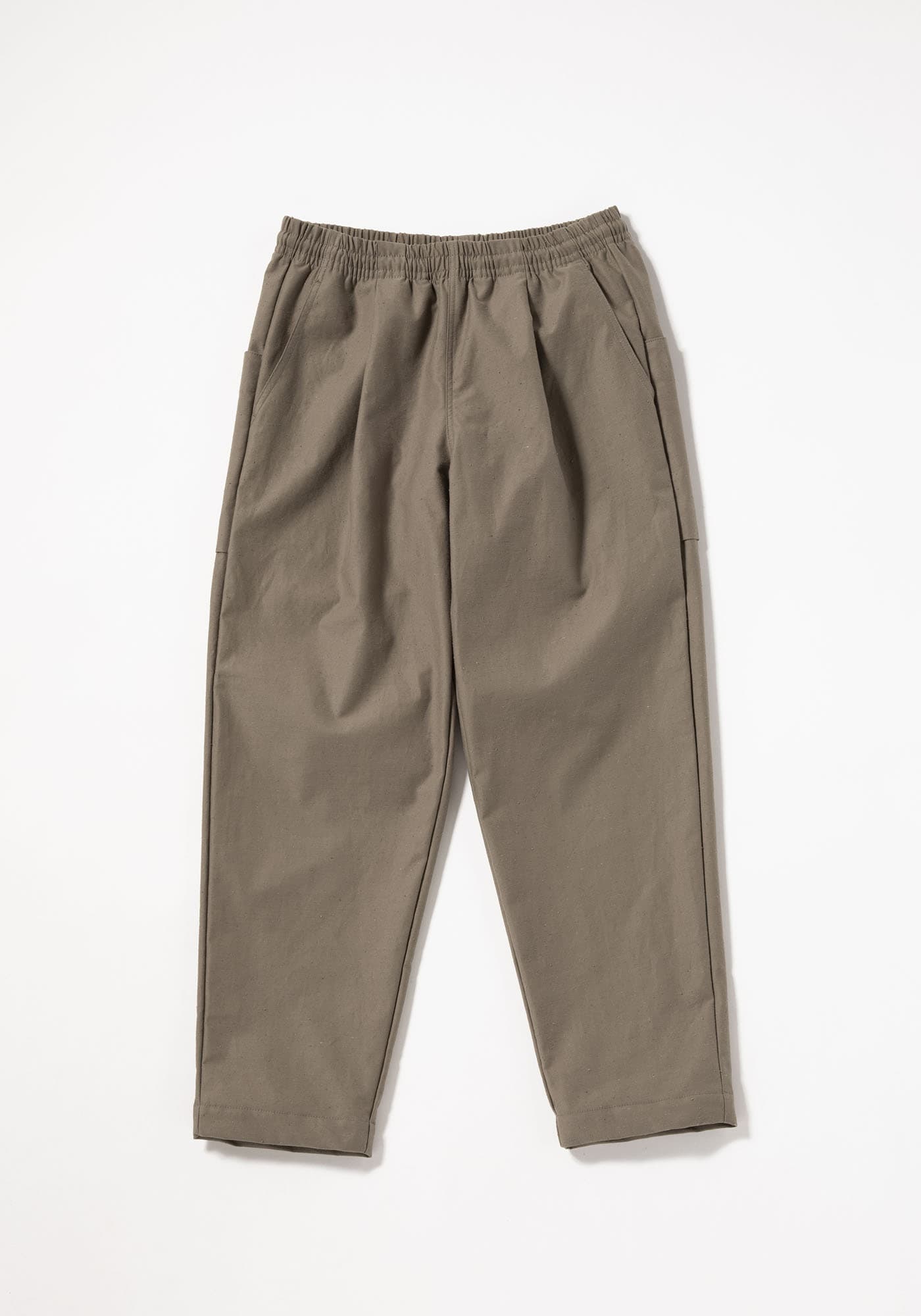 Back Nep Umps Pants Sepia