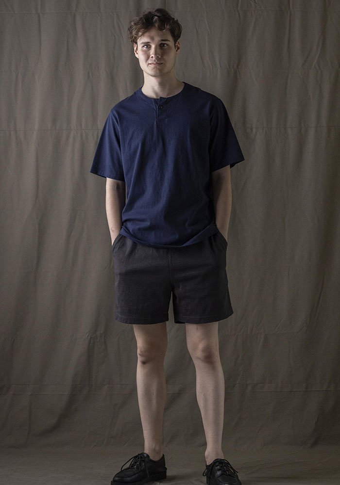 Dotsume Short Shorts / Ink Black