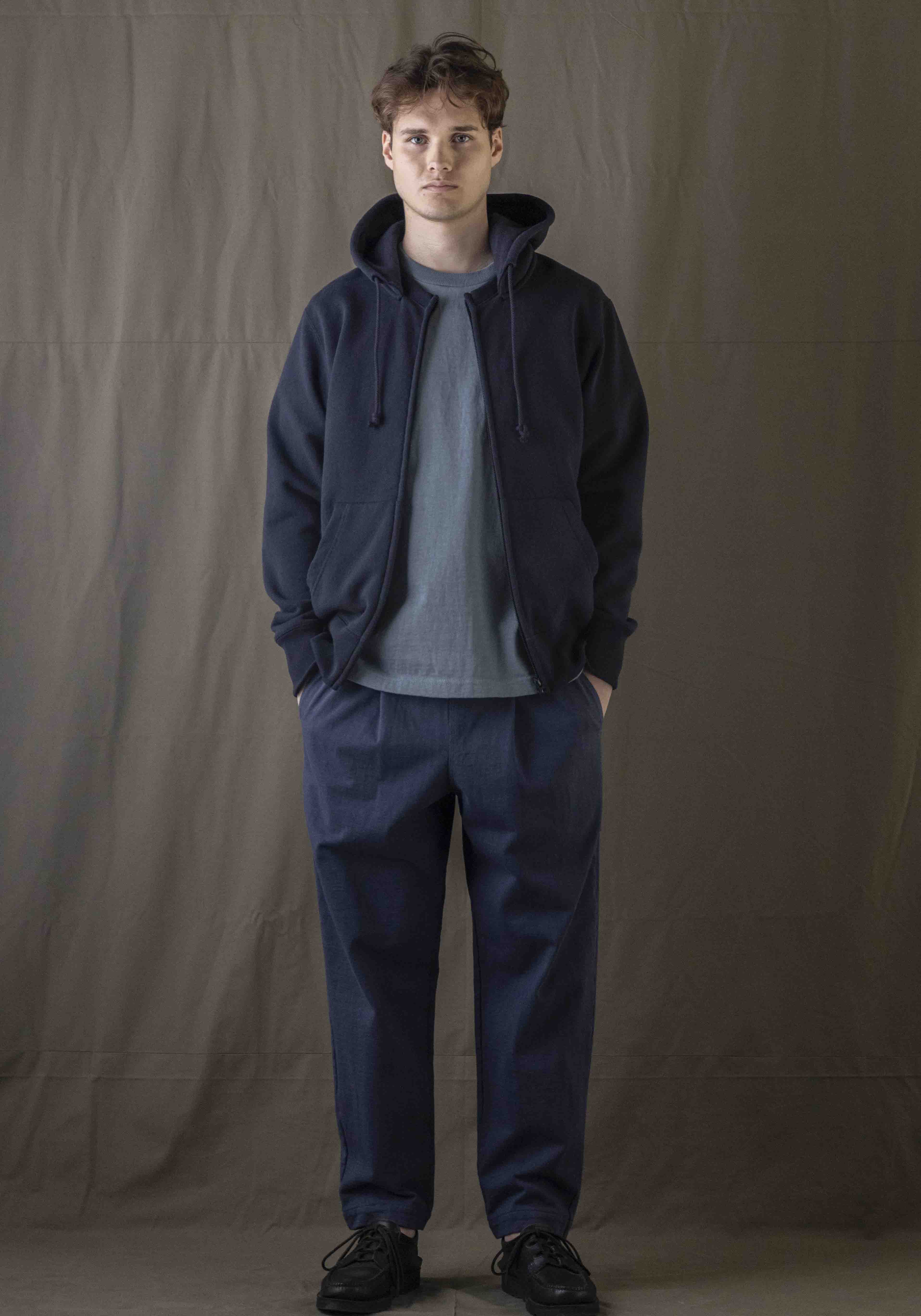401:Retro Navy / Height:186cm Size:L