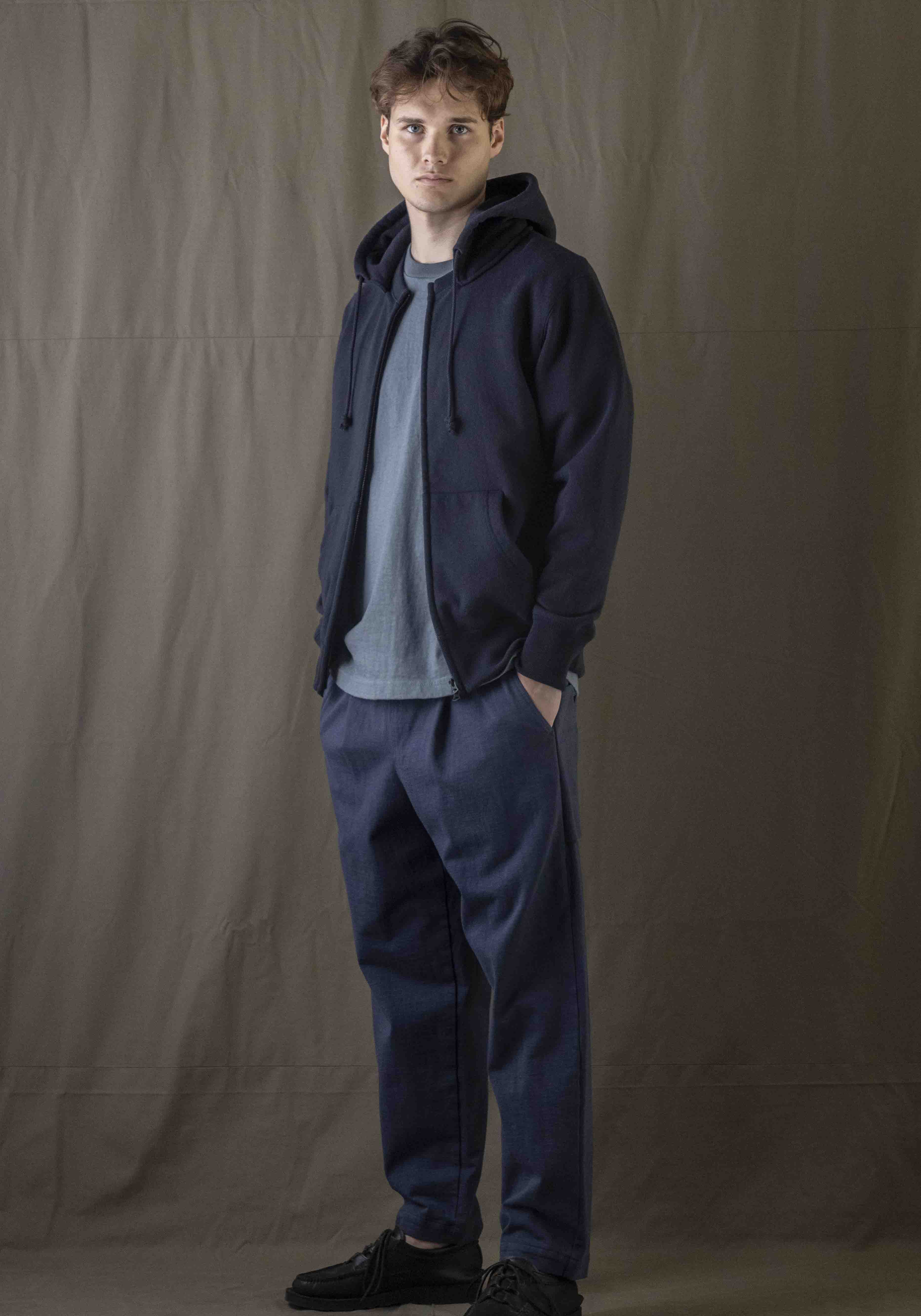 401:Retro Navy / Height:186cm Size:L