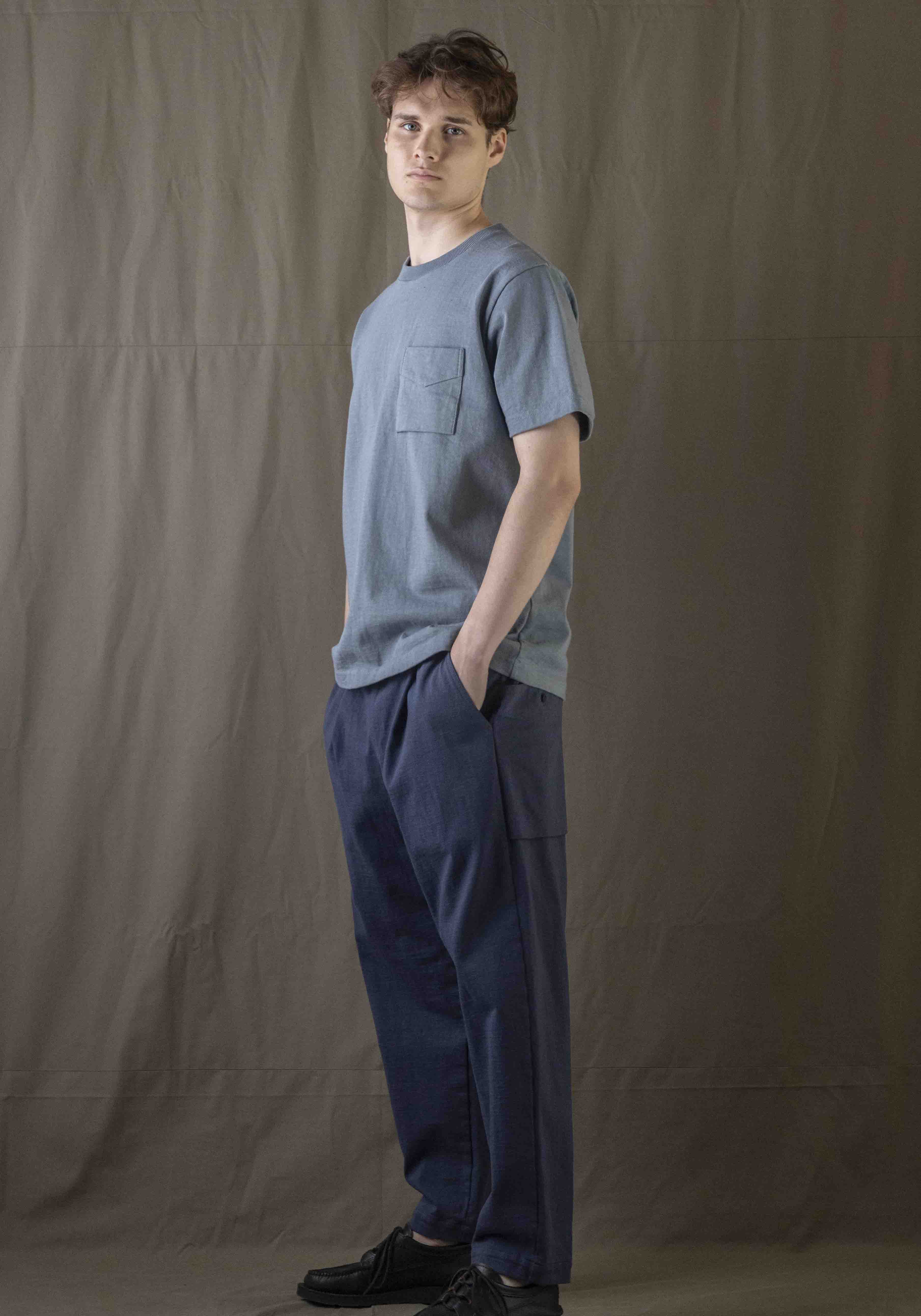 401:Retro Navy / Height:186cm Size:L