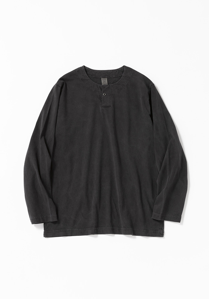 Henleyneck LS T-shirt