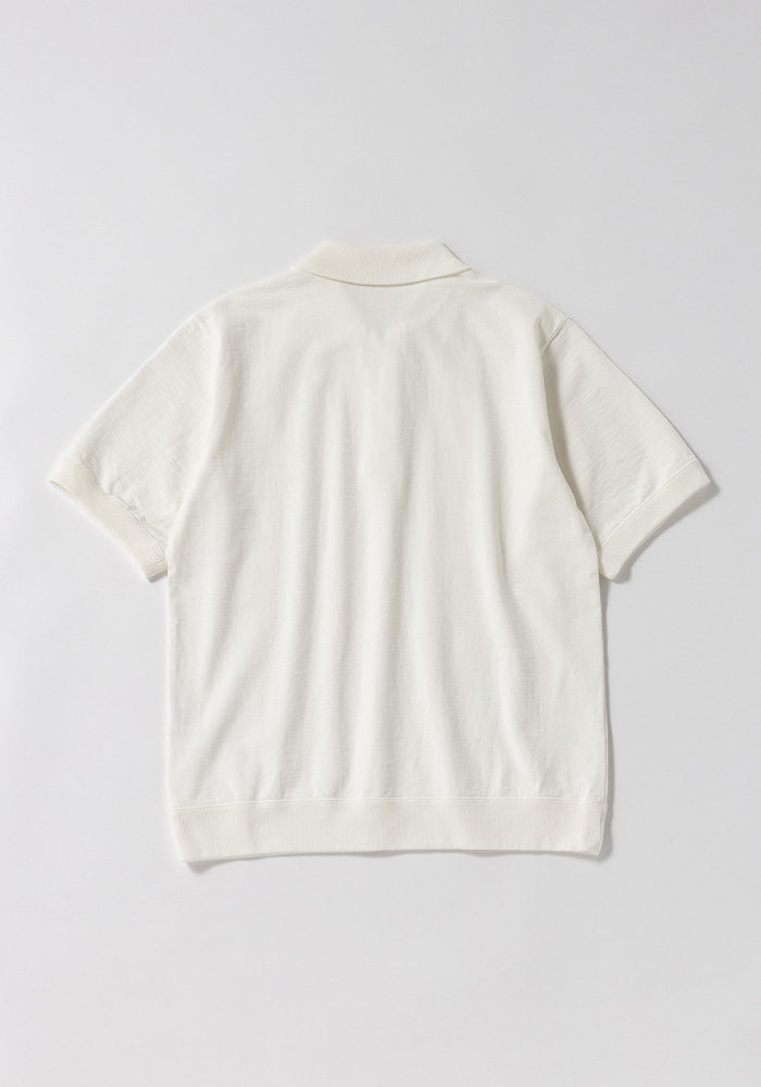 Dotsume Rib Polo(M 09:Off White): ALL｜jackman日本公式サイト