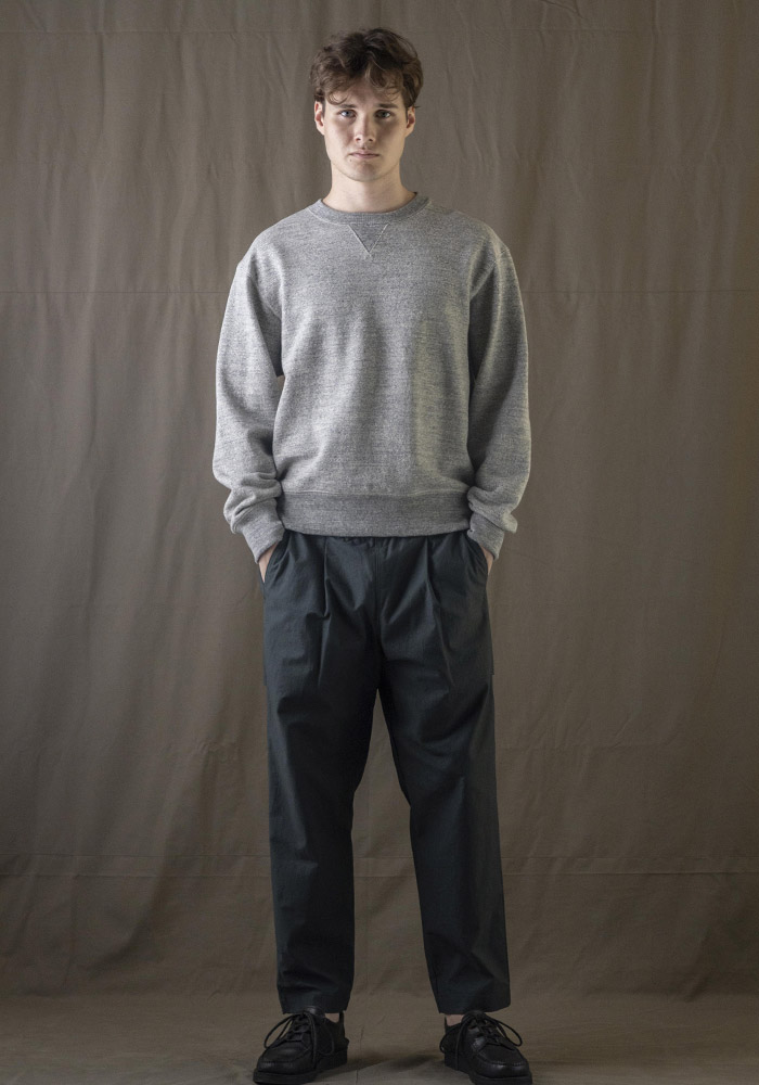 130:Heather Gray / Height:186cm Size:L