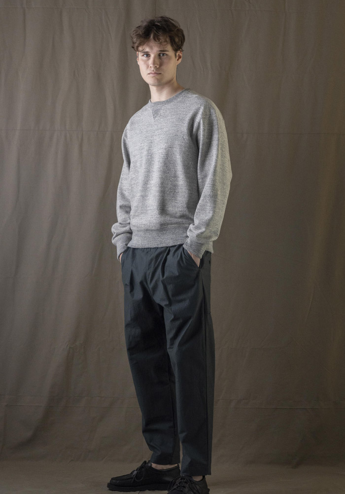 130:Heather Gray / Height:186cm Size:L