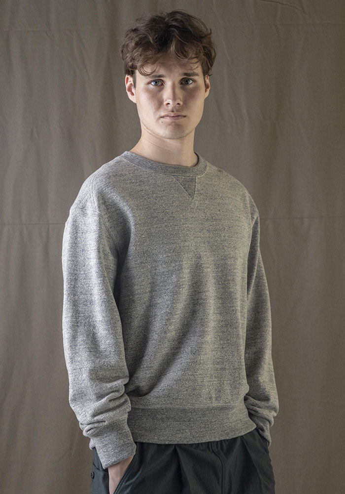 130:Heather Gray / Height:186cm Size:L