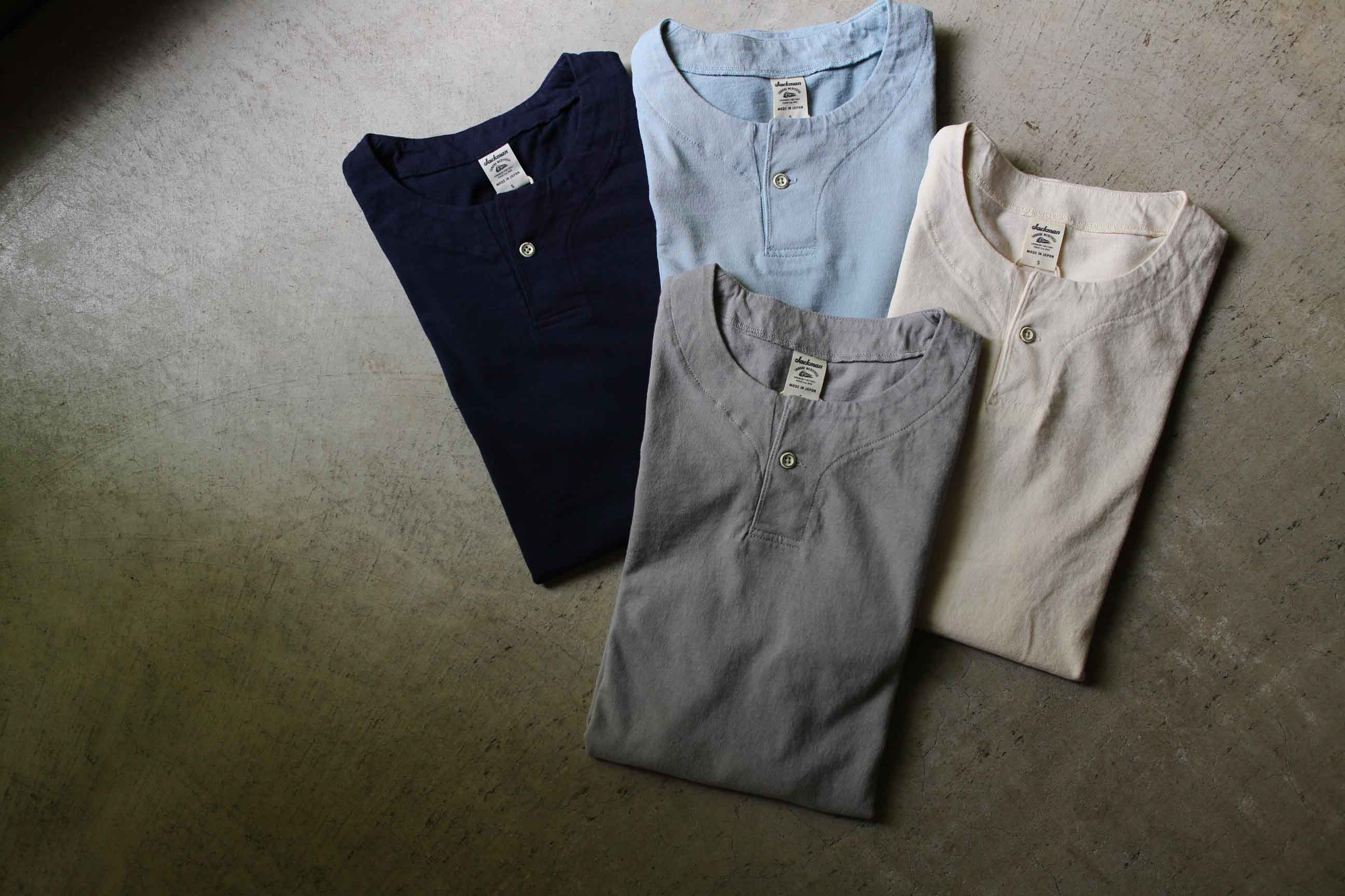 US Cotton Henleyneck T‐Shirt